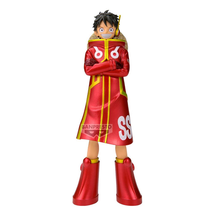 One Piece Standbeeld Monkey D. Luffy (Egghead-outfit)