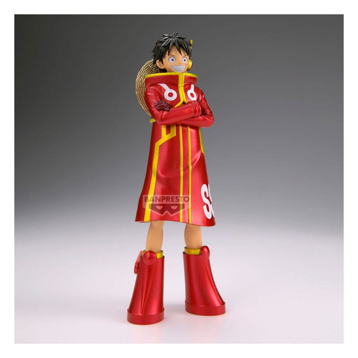 One Piece Standbeeld Monkey D. Luffy (Egghead-outfit)