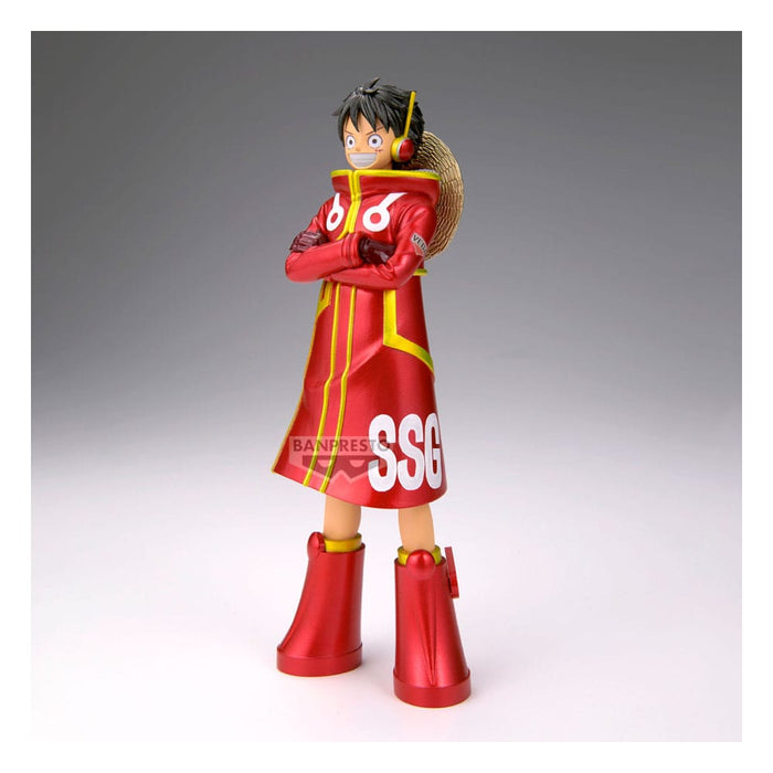 One Piece Standbeeld Monkey D. Luffy (Egghead-outfit)