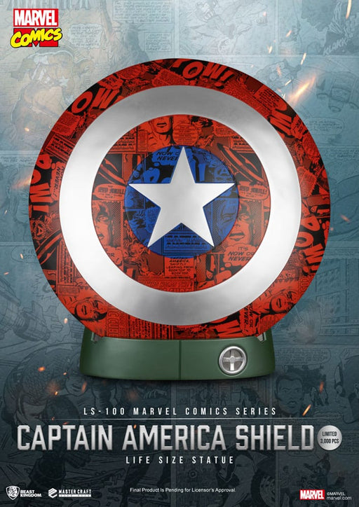 Captain America Life-Size Shield (Comic Edition)