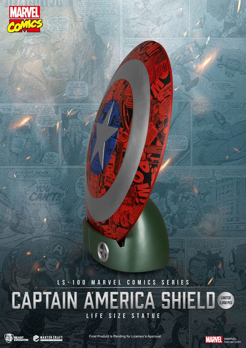 Captain America schild op ware grootte (Comic Edition)