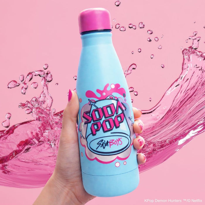KPop Demon Hunters Soda Pop Water Bottle