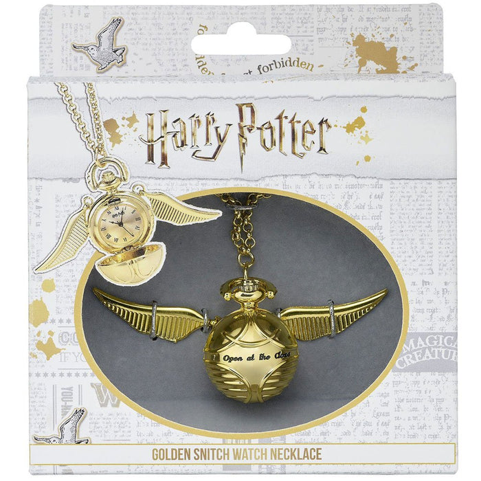 Harry Potter ketting Gouden Snaai met horloge