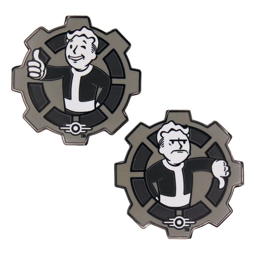Moneda de colección Fallout Vault Boy Decision