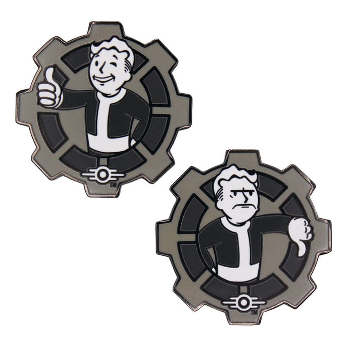 Moneta da collezione Fallout Vault Boy Decision