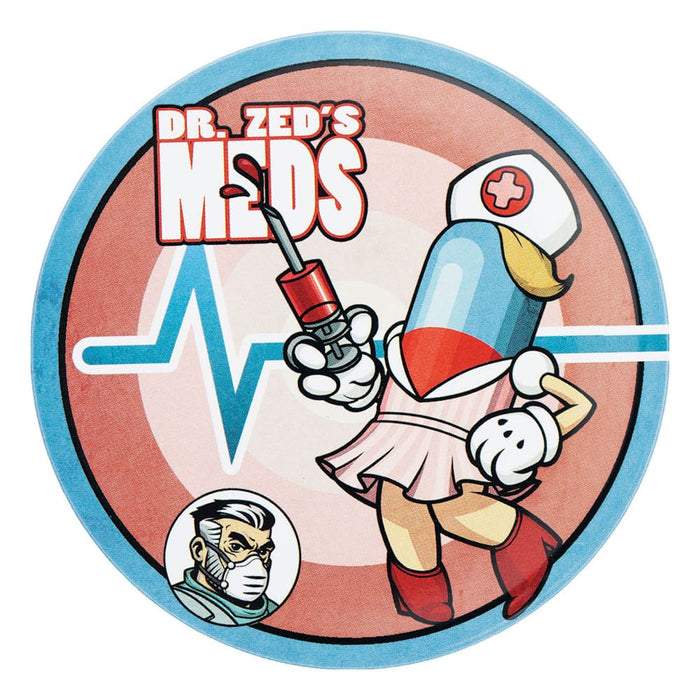 Borderlands Onderzetters set van 4 (metaal, kurken achterkant)