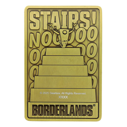 Borderlands metalen staaf Claptrap