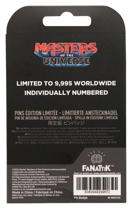 Masters of the Universe He-Man Pin Badge