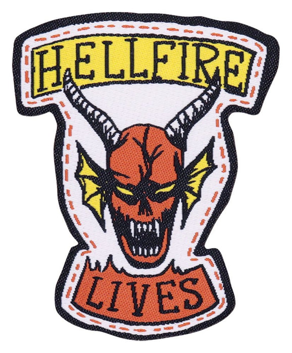 Set di toppe in stoffa Stranger Things Hellfire Club