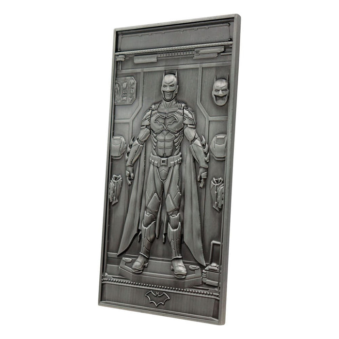 Lingot en métal DC Comics Batman en armure