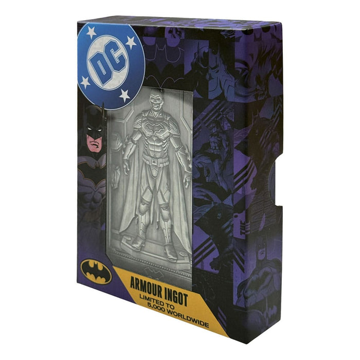 Lingot en métal DC Comics Batman en armure