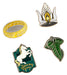 The Lord of the Rings Pin Badge Set