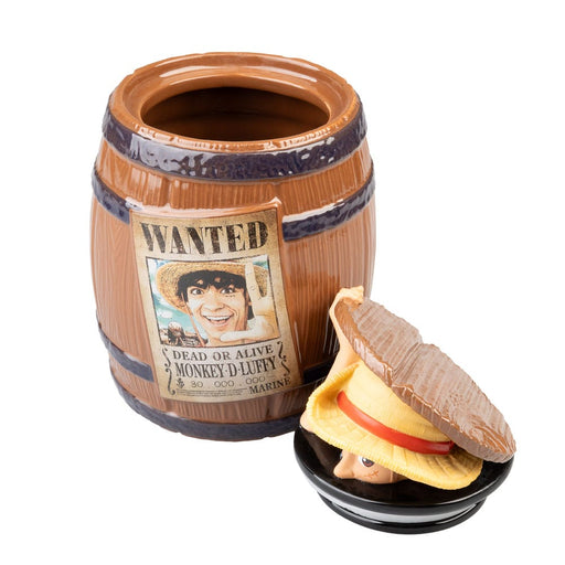 One Piece Ton-koektrommel Monkey D. Luffy (Wanted)