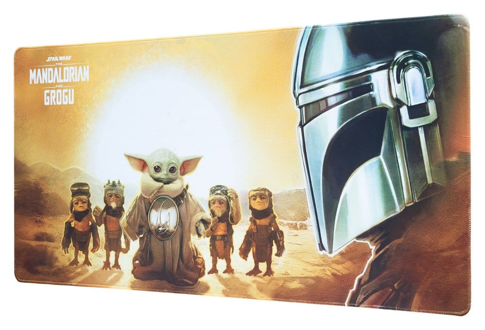 Tappetino per mouse XL Star Wars The Mandalorian e Grogu
