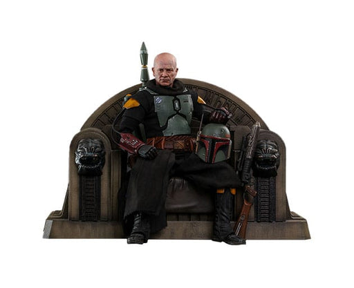 Star Wars The Mandalorian Boba Fett with Throne 1:6 Scale Action Figure Special Edition