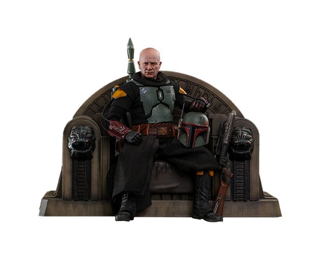 Star Wars The Mandalorian Boba Fett mit Thron Actionfigur 1:6 Special Edition