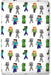 Drap housse Minecraft avec Steve, Alex et Creeper