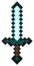 Lampe épée en diamant Minecraft