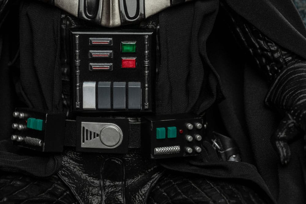 Star Wars statue Darth Vader sur le trône