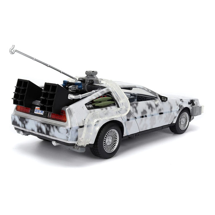 Back to the Future DeLorean modelauto (Frost Edition)