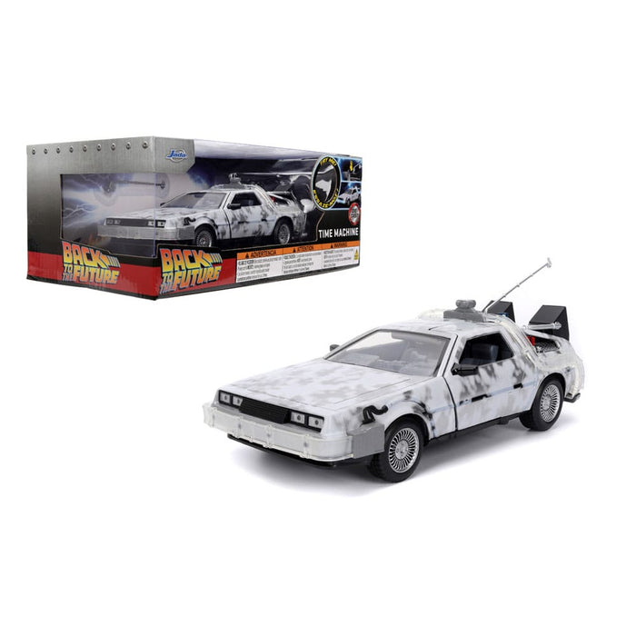 Back to the Future DeLorean modelauto (Frost Edition)