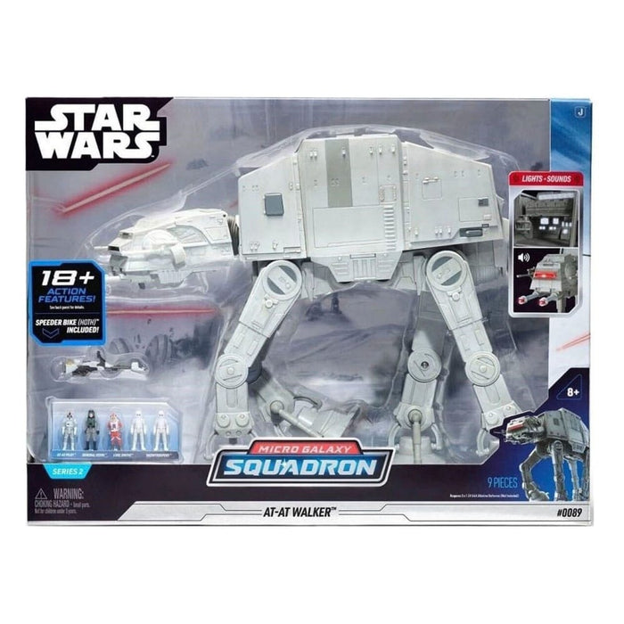 Star Wars AT-AT Walker met figuren (Micro Galaxy Squadron)