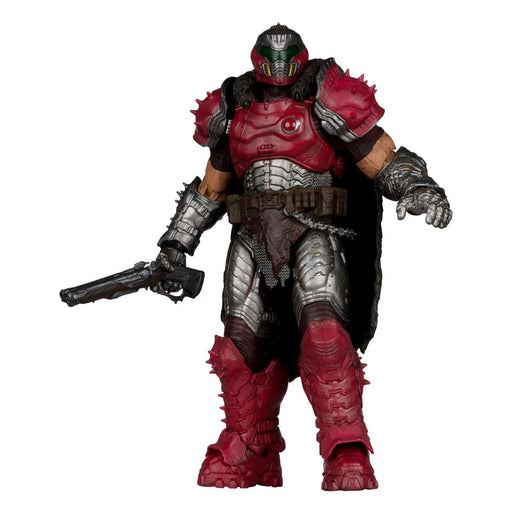Action figure Doom Slayer (Phalanx Skin) di Doom: The Dark Ages