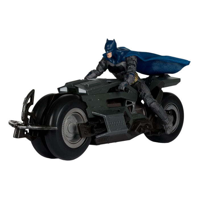 Batman avec Batcycle de The Flash