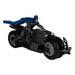 Batman avec Batcycle de The Flash