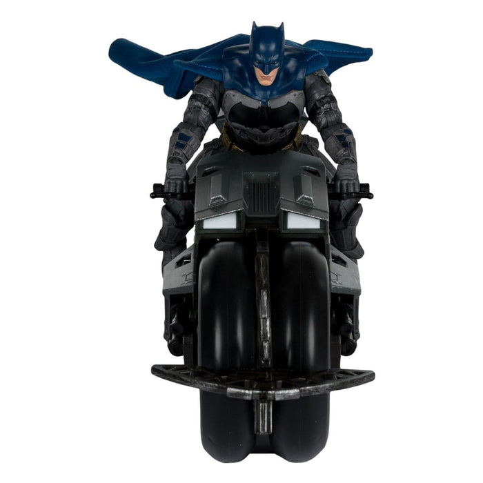 Batman avec Batcycle de The Flash