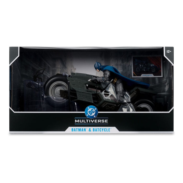 Batman avec Batcycle de The Flash