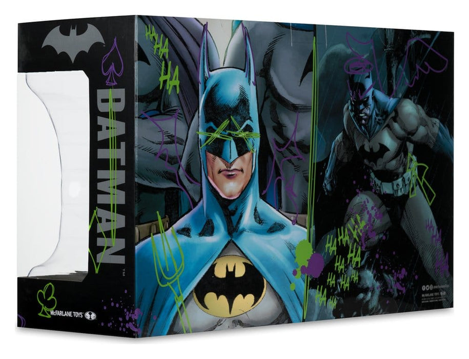 Batman Maskerreplica's Knightfall en Hush in Joker-look
