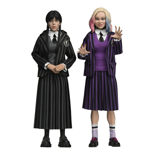Wednesday Actionfiguren Wednesday Addams und Enid