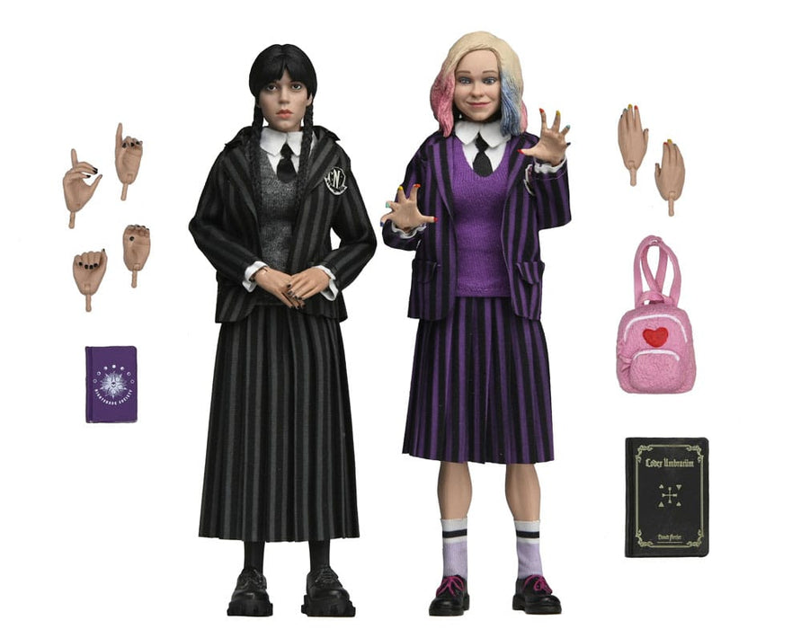 Wednesday Action Figure Wednesday Addams ed Enid