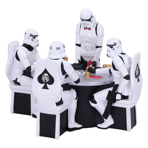 Star Wars diorama Stormtroopers aan het pokeren