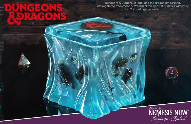 Dungeons & Dragons Gelatinous Cube Dice Jar