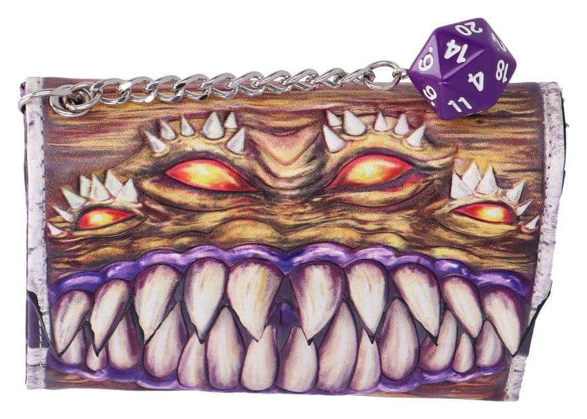 Dungeons & Dragons Portemonnee Mimic (met D20-hanger)