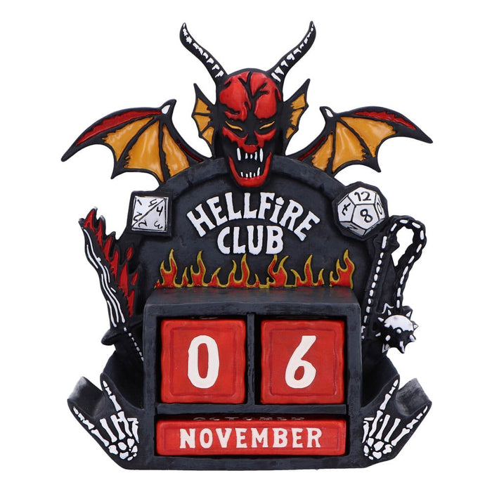 Calendario perpetuo Hellfire Club di Stranger Things