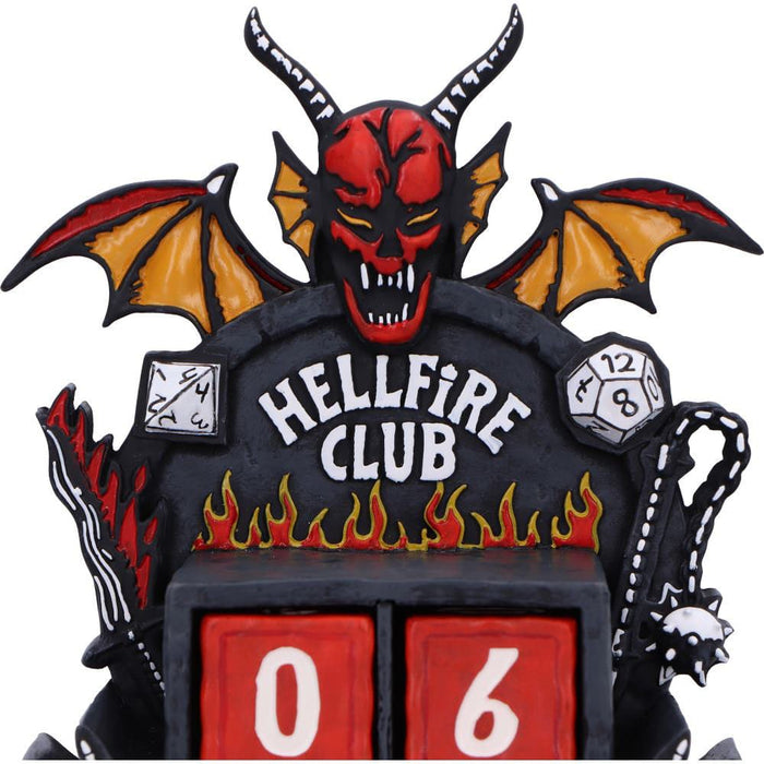 Calendario perpetuo Hellfire Club di Stranger Things