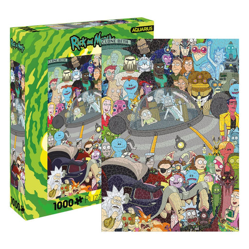 Puzzle Rick and Morty photo de groupe