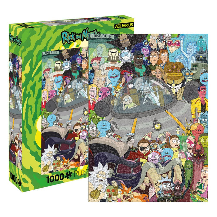 Rick and Morty puzzel groepsfoto