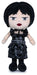 Muñeca de trapo Wednesday con vestido de baile