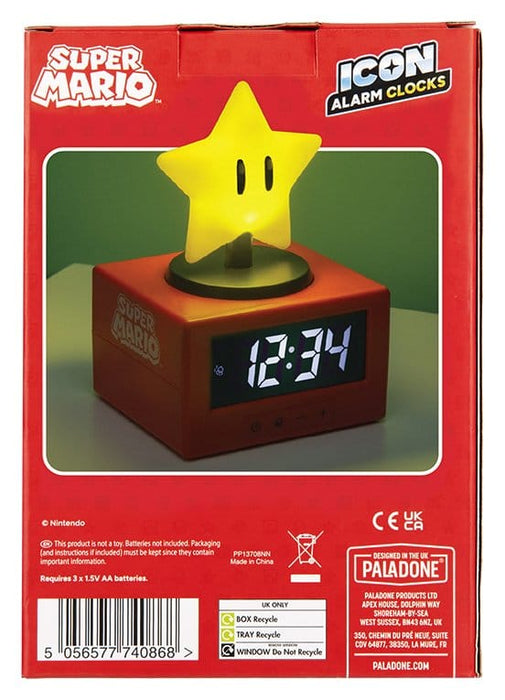 Réveil Super Mario Super Étoile