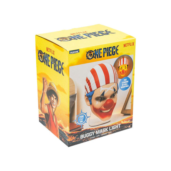 Lámpara 3D de One Piece Buggy (serie de Netflix)
