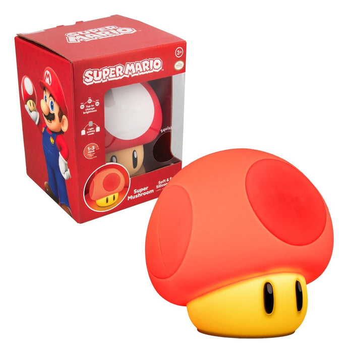Super Mario Super Mushroom Silicone Lamp