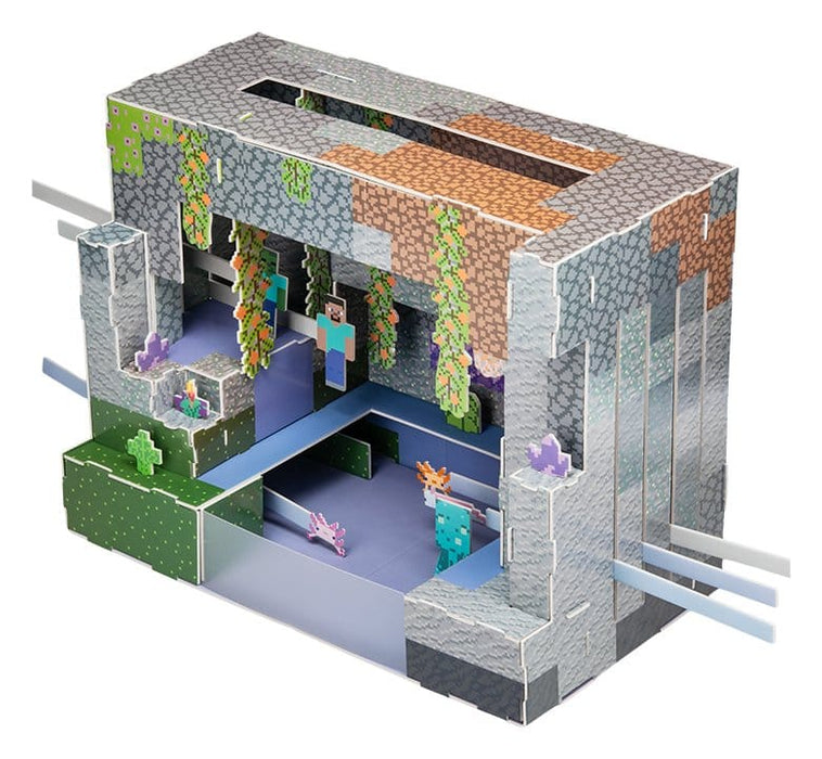 Minecraft 3D Model Kit Cave Scene