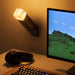 Minecraft Fakkel-lamp (voor tafel en wand)