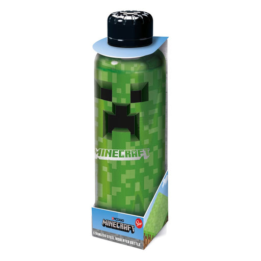 Minecraft rvs drinkfles Creeper