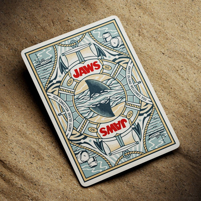 Der weiße Hai Premium-Spielkarten