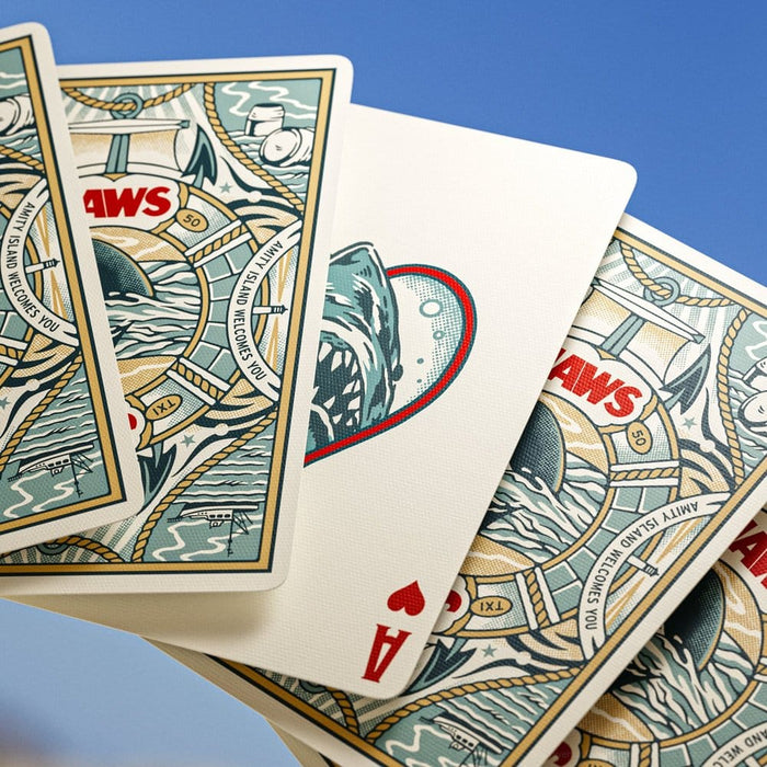 Der weiße Hai Premium-Spielkarten